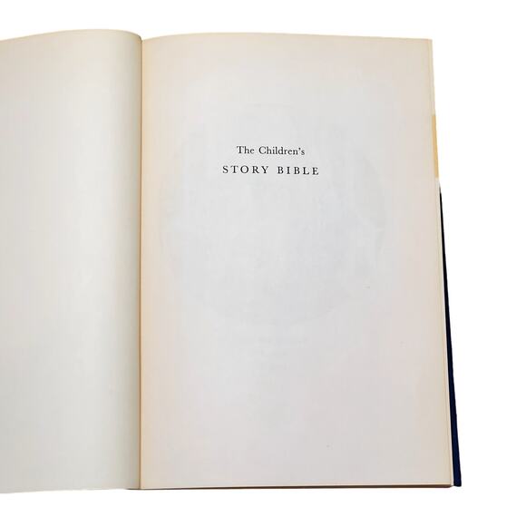 Vintage The Children’s Story Bible Hymns Illustrated Hardcover H. Begbie 1948 - Picture 6 of 13